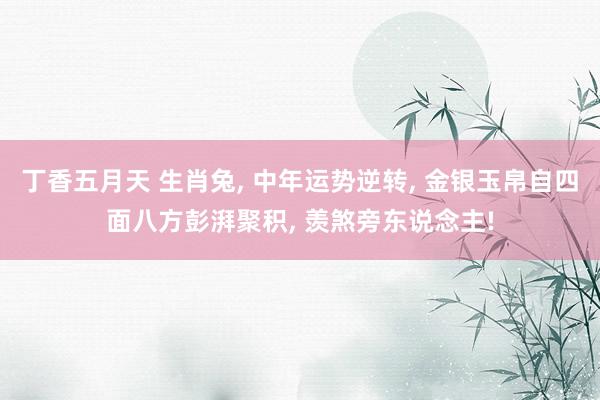 丁香五月天 生肖兔， 中年运势逆转， 金银玉帛自四面八方彭湃聚积， 羡煞旁东说念主!